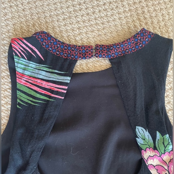 Urban Outfitters Ecote Bird + Floral Dress Size S - Picture 7 of 12